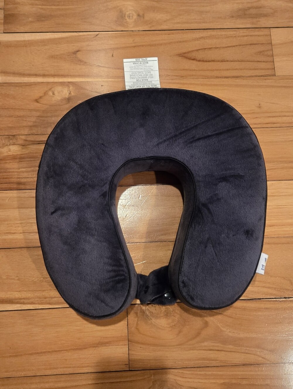 Memory Foam Neck Pillow - Dark Navy